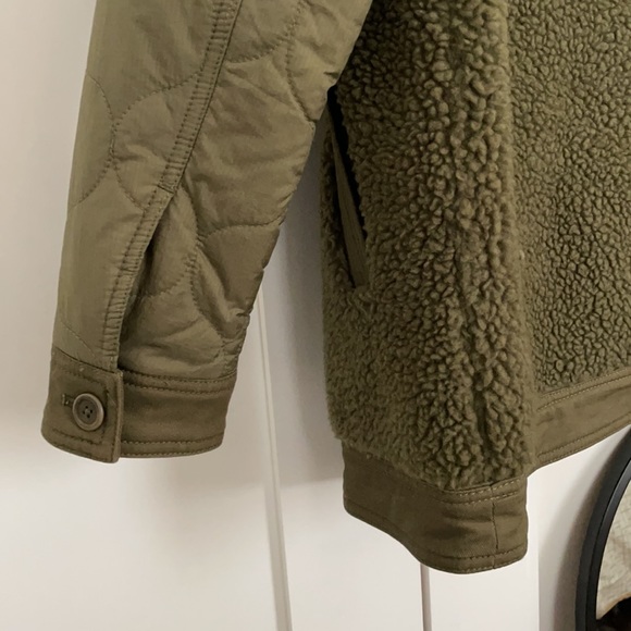 Madewell Quilted Sherpa Jacket - Picture 4 of 10